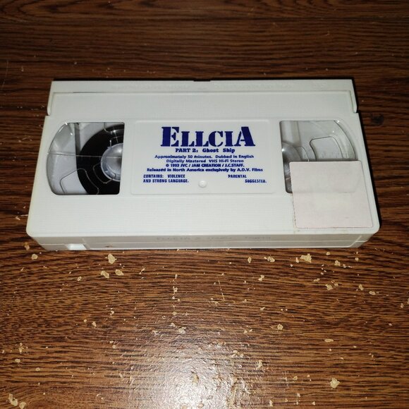 Ellcia Part 2: Ghost Ship (VHS, A.D.V. Films, Dubbed, 1997) - Picture 6 of 6